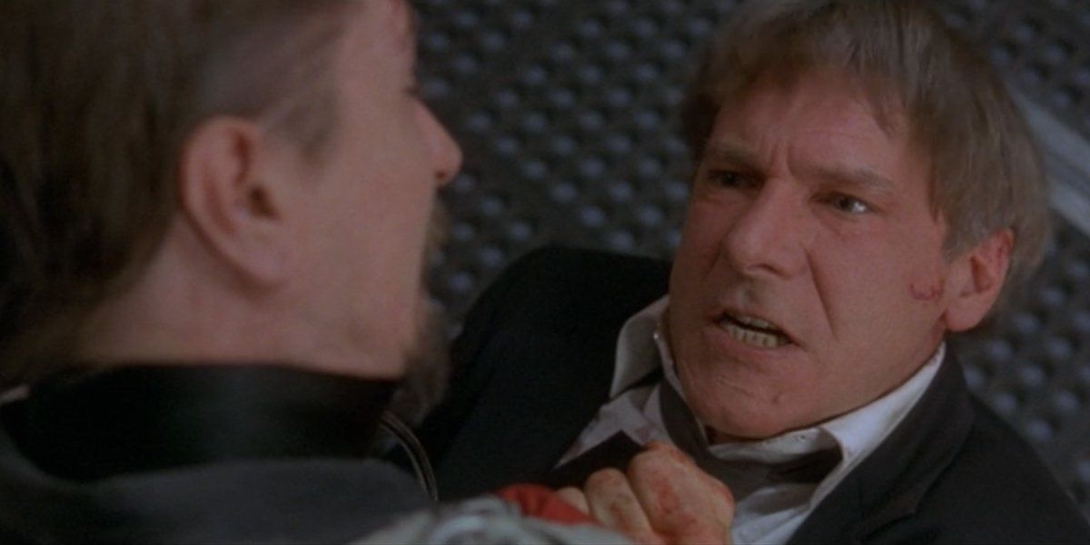 Harrison Ford says &lsquo;Get off my plane!&rsquo; in Air Force One