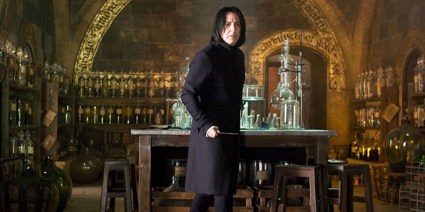 Snape em Harry Potter. 