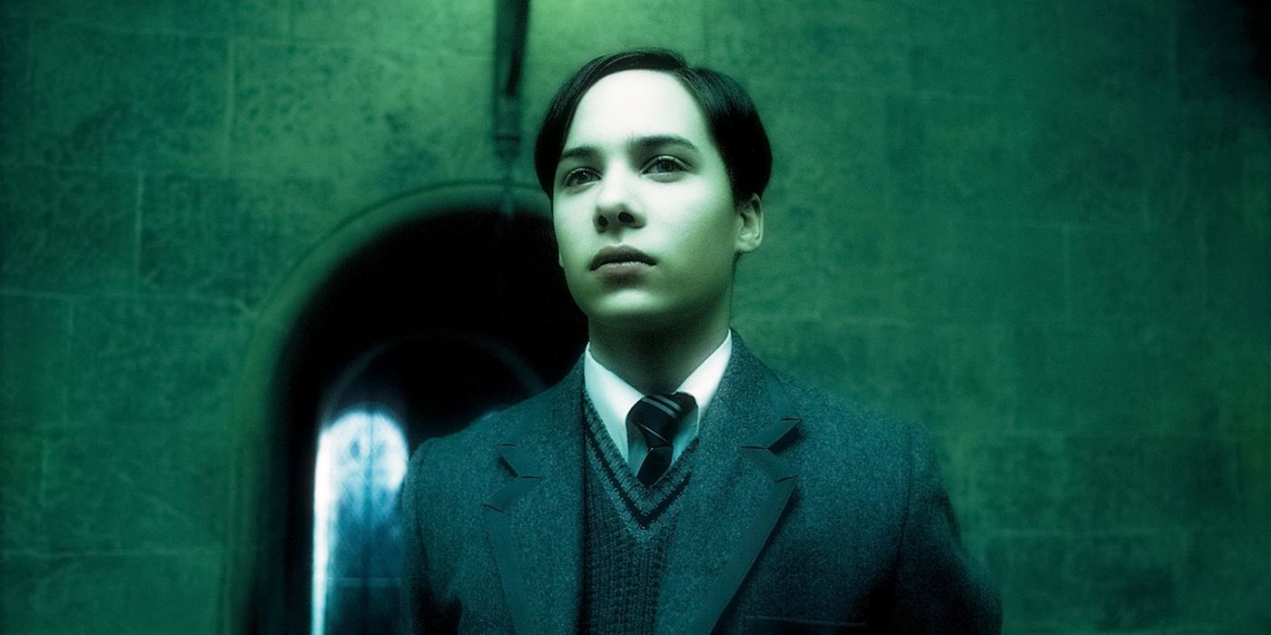 O jovem Tom Riddle em Harry Potter e o Enigma do Príncipe