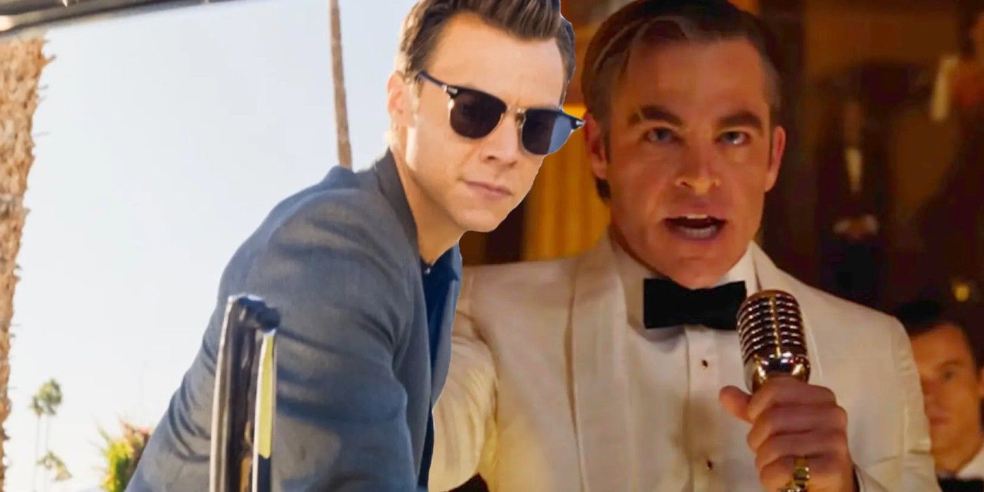 Harry Styles and Chris Pine in Don't Worry Darling