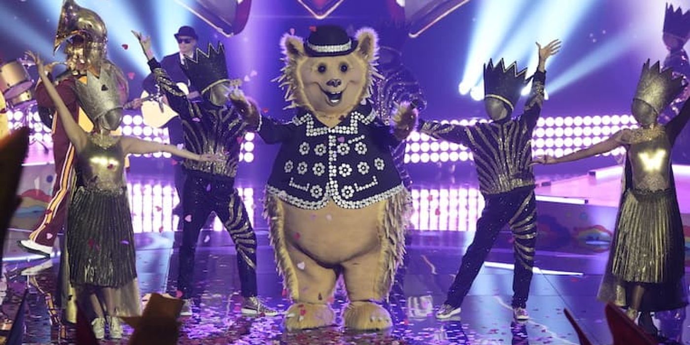 Hedgehog performs on The Masked Singer season 8