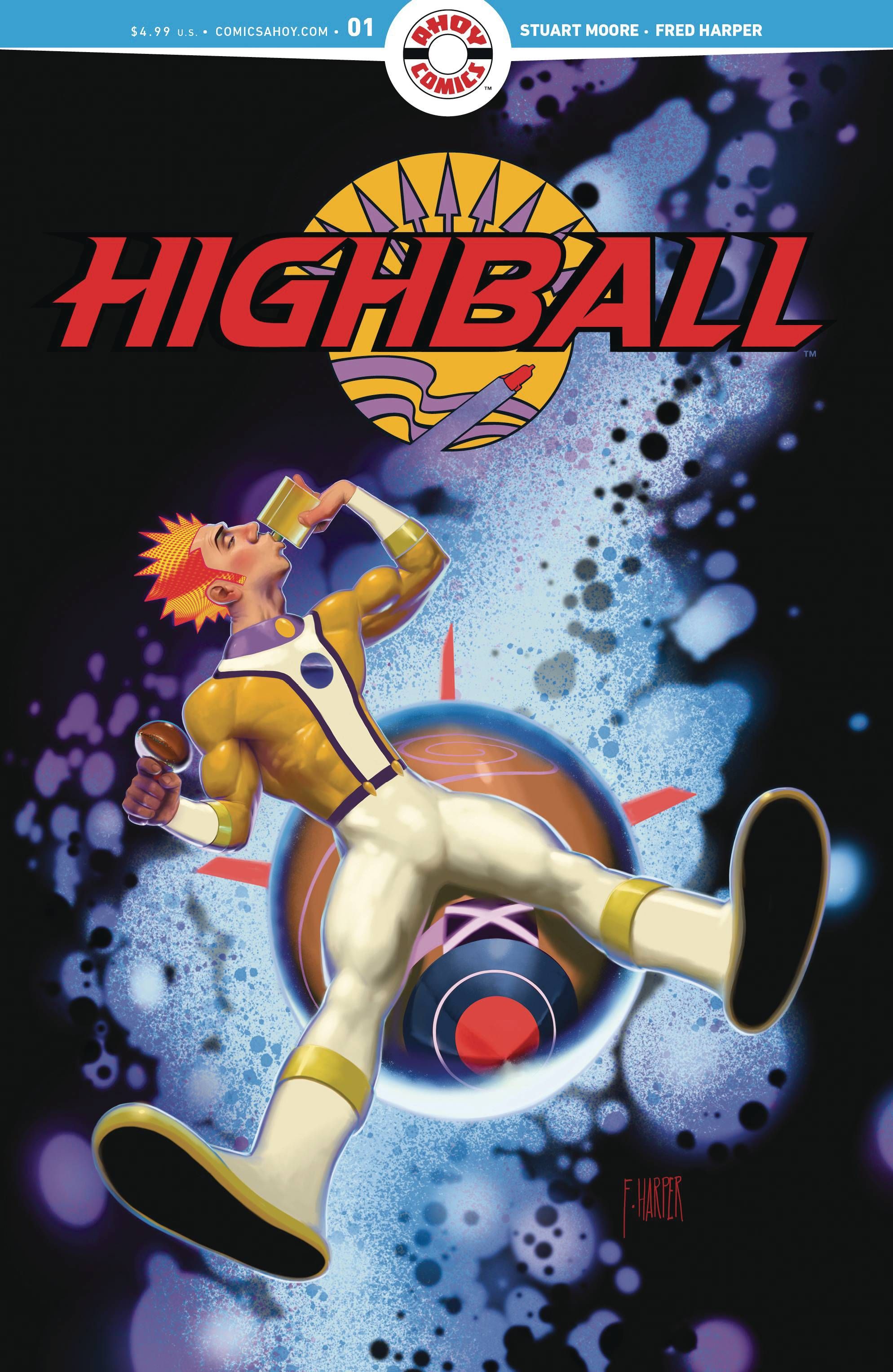 Quadrinhos Ahoy Capa Highball 1