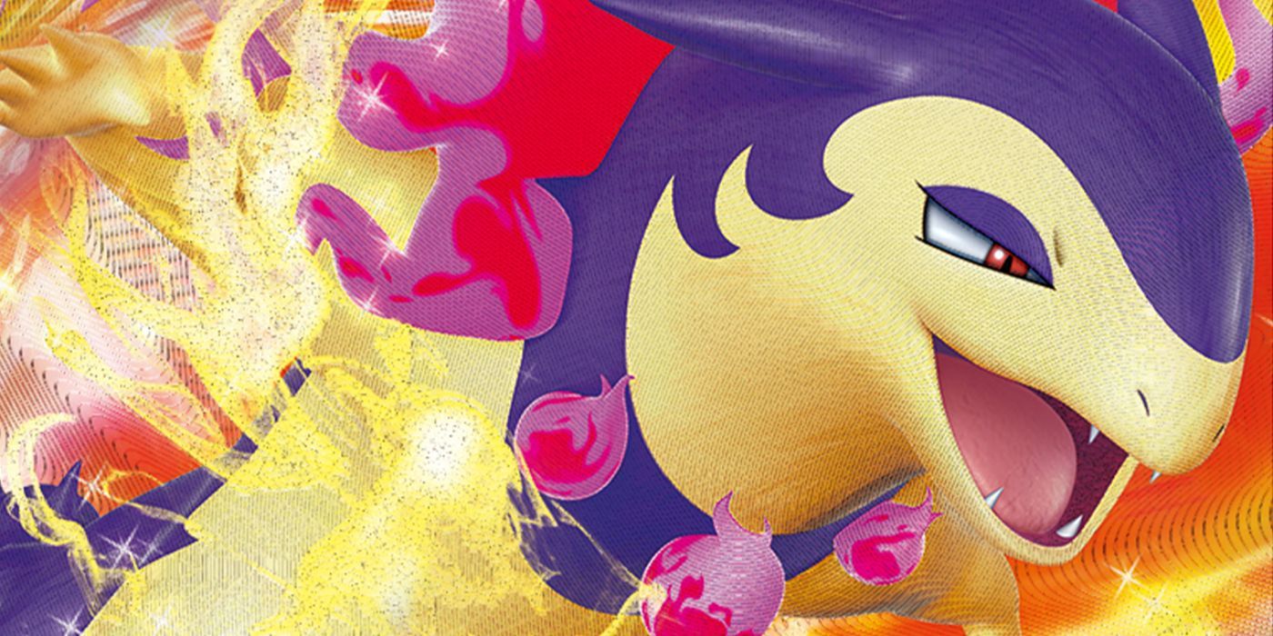 Hisuian Typhlosion VSTAR from Pokemon TCG: Astral Radiance.