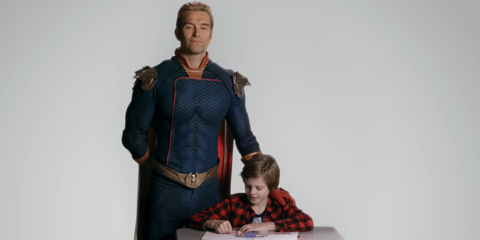 Homelander and Ryan in The Boys promo