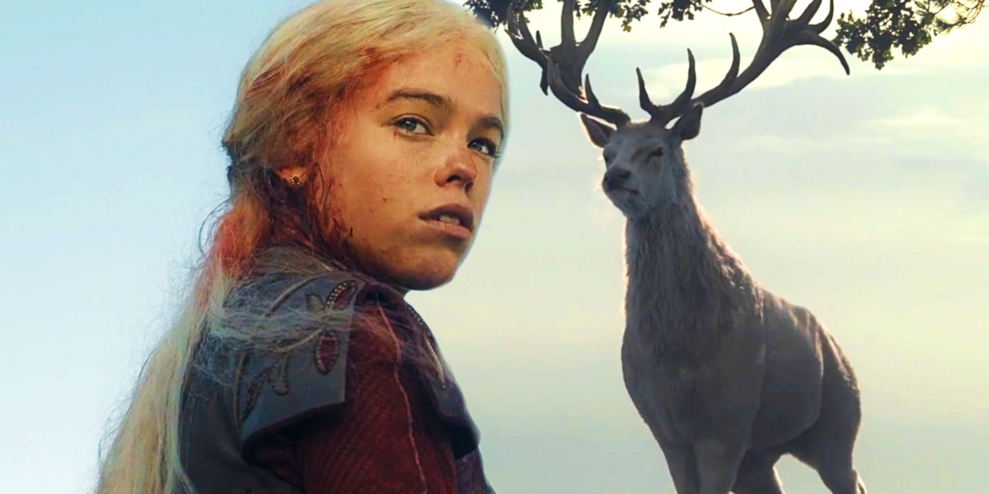 House Of The Dragon Rhaenyra Targaryen White Stag