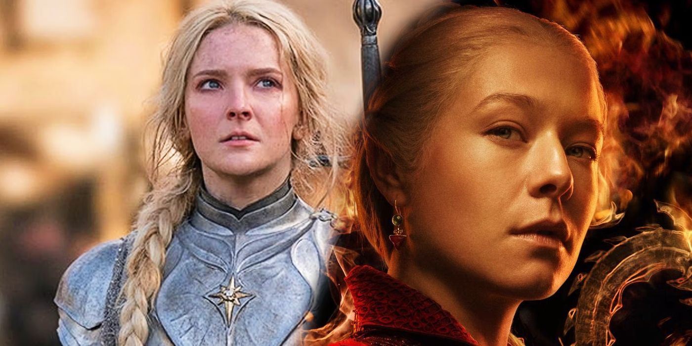 Galadriel Rings of Power, Emma D'Arcy as Rhaenyra Targaryen