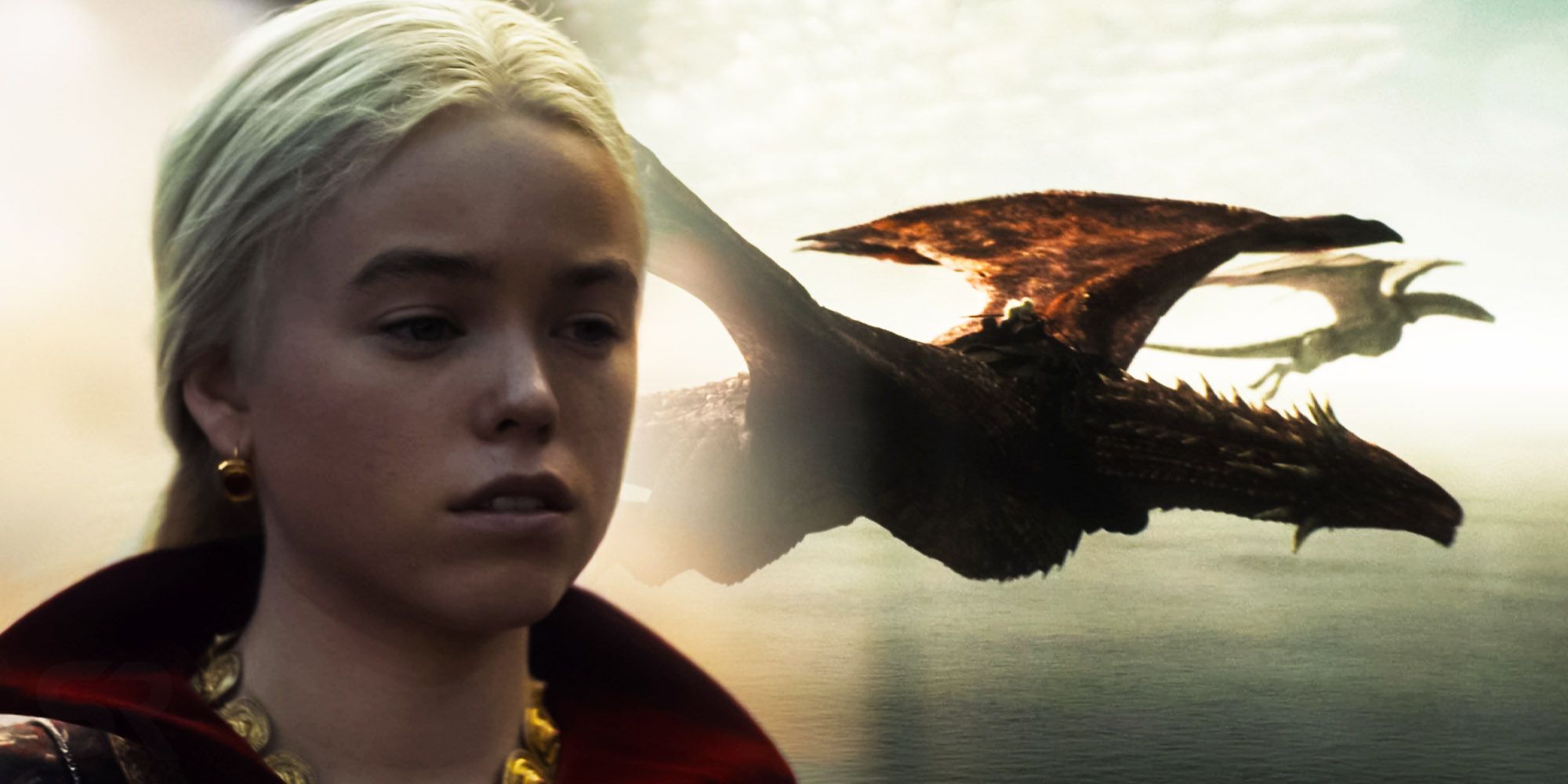 Rhaenyra and dragons in House of the Dragon 