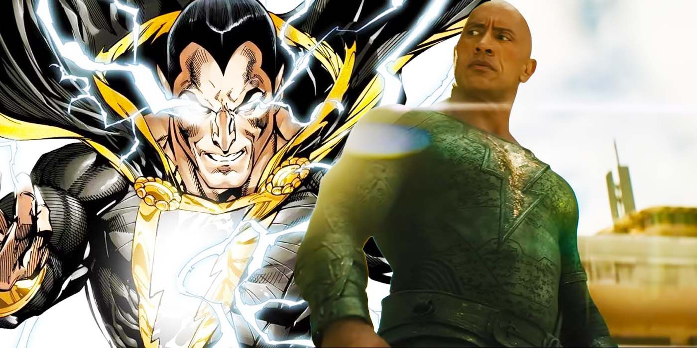 How Black Adam & The Justice Society's Costumes Compare To The Comics