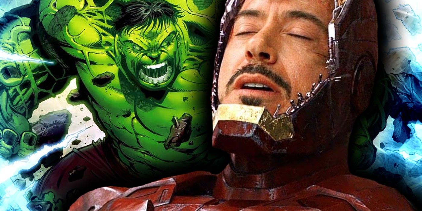 Hulk vs Iron Man Tony Stark