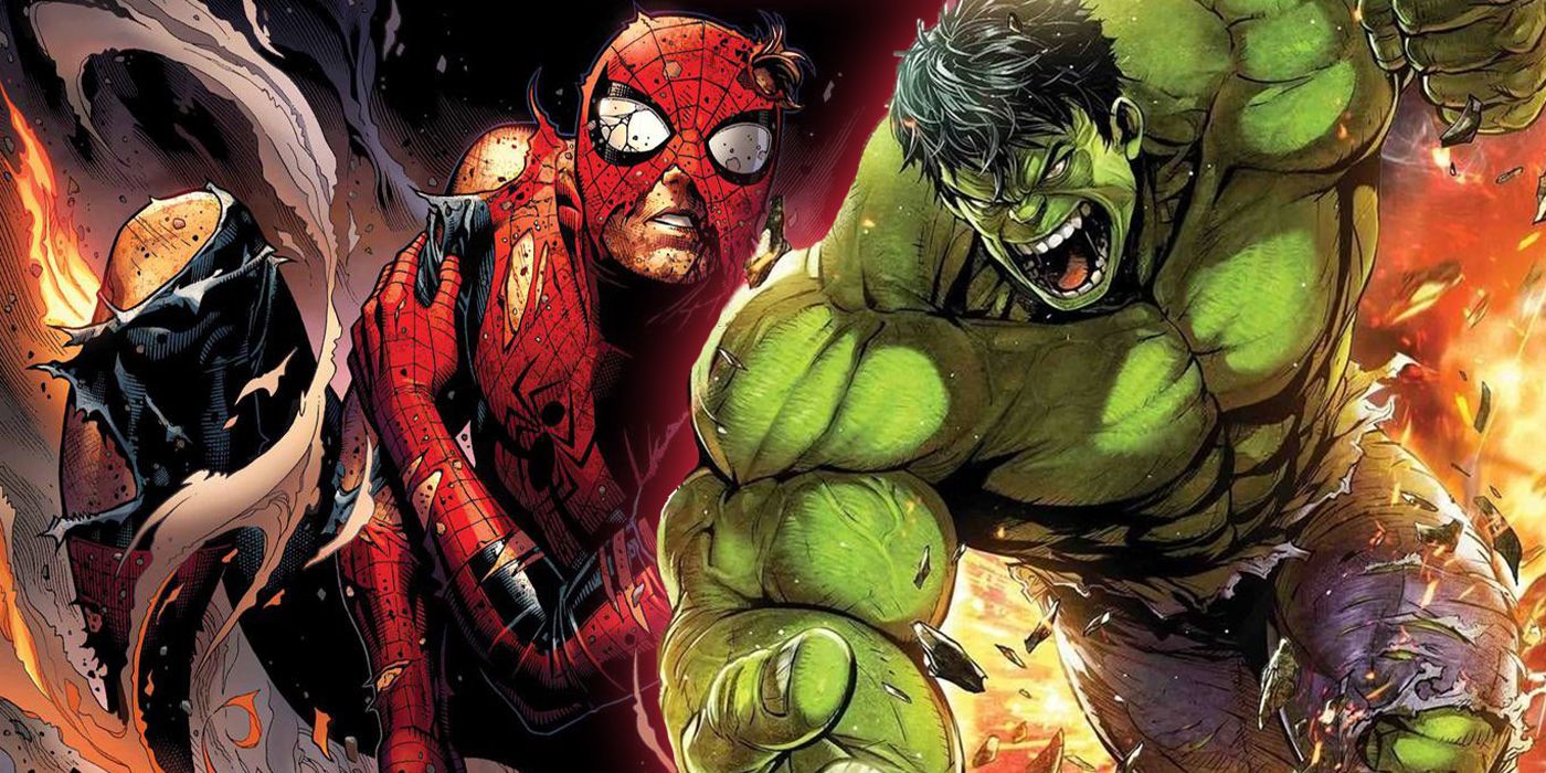 Introducir 55+ imagen hulk versus spiderman
