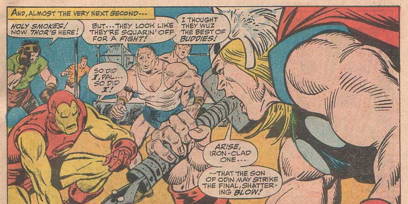 Homem de Ferro vs Thor