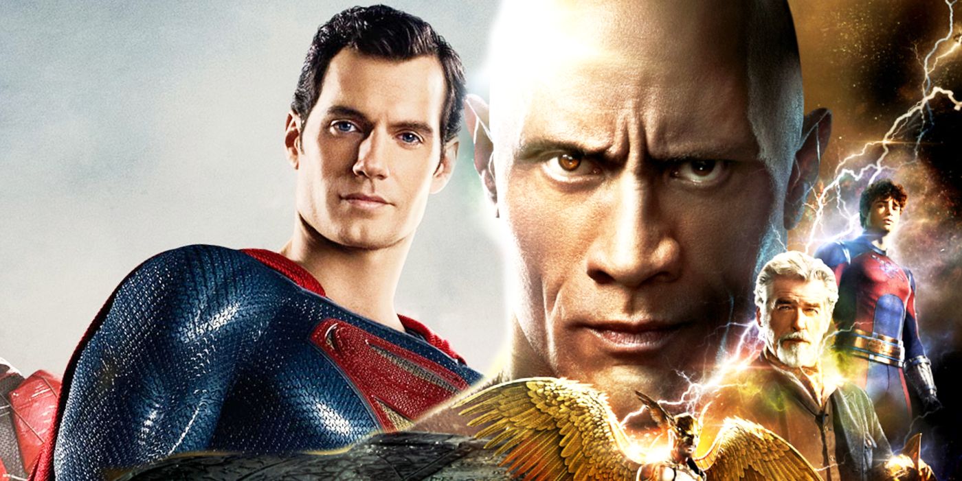 Superman vs Adão Negro imagem personalizada