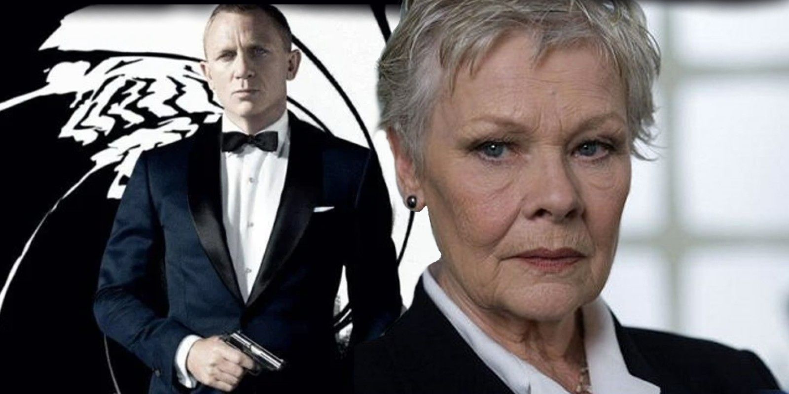 James Bond - Daniel Craig - 'M' - Judi Dench