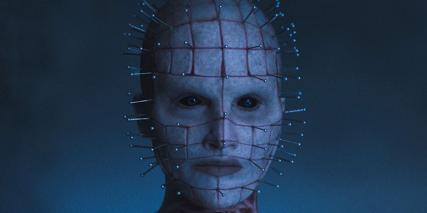 Jamie Clayton como Pinhead em Hellraiser 2022 Header