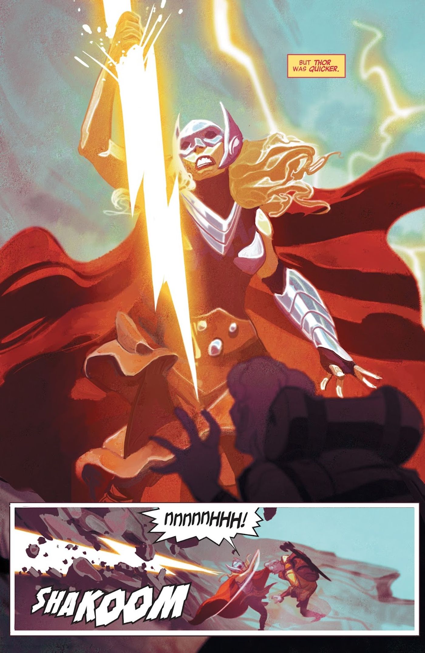 Jane-Foster-Thor-catches-lightning