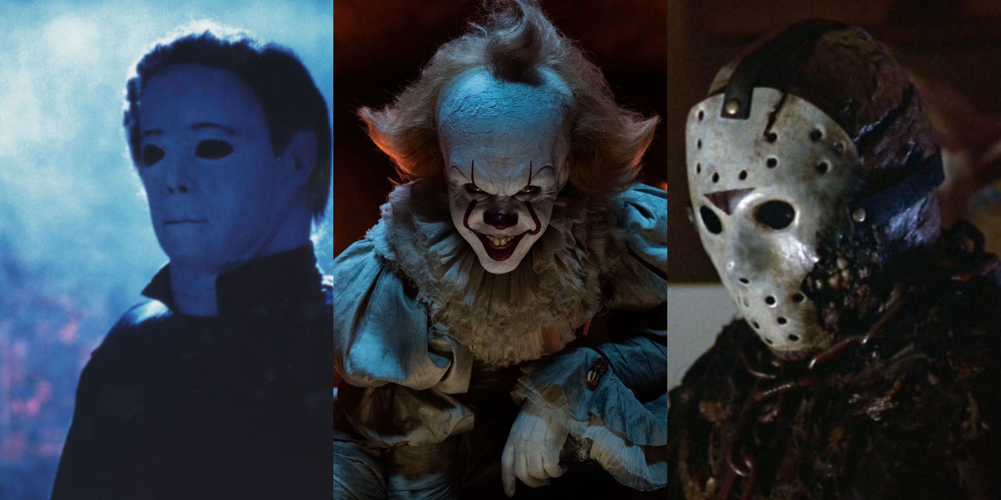 Jason Voorhees, Pennywise, and Michael Myers
