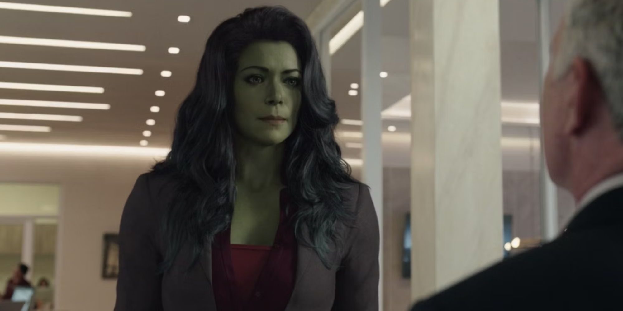 Jen arrives at her new office in She-Hulk