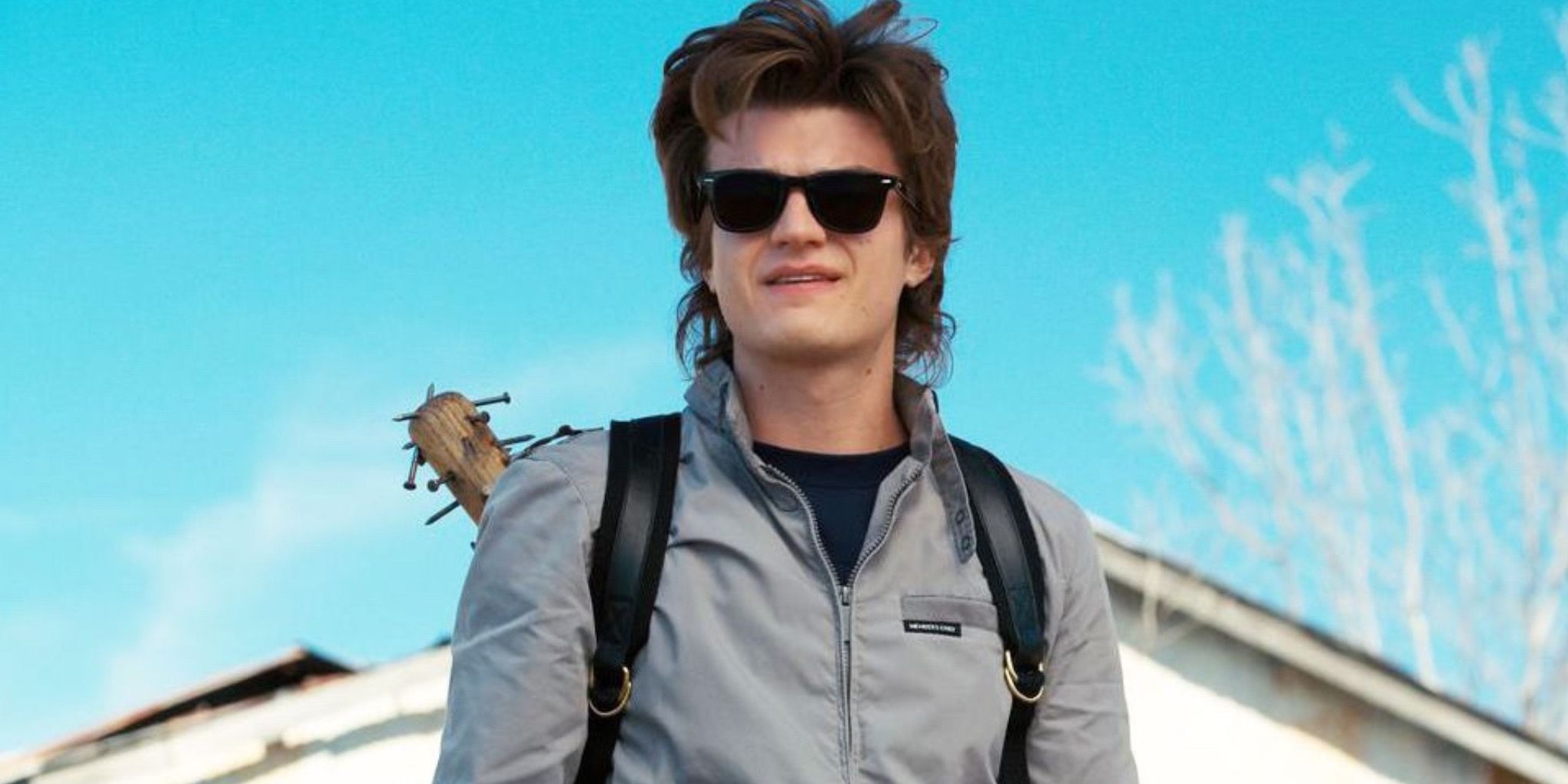 Joe Keery as Steve in Stranger Things season 2