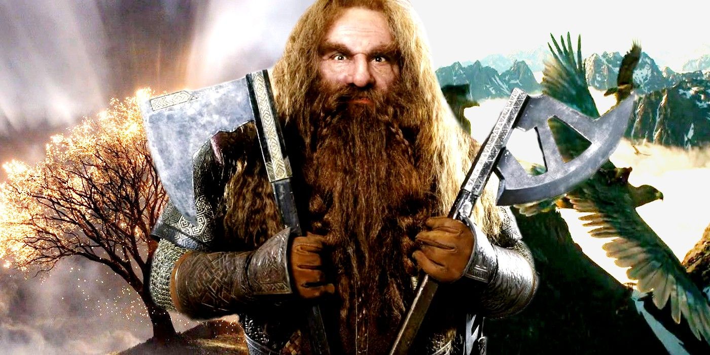 John Rhys Davies as Gimli in The Lord of the Rings Eagles in the Hobbit and Morgoth in Rings of Power