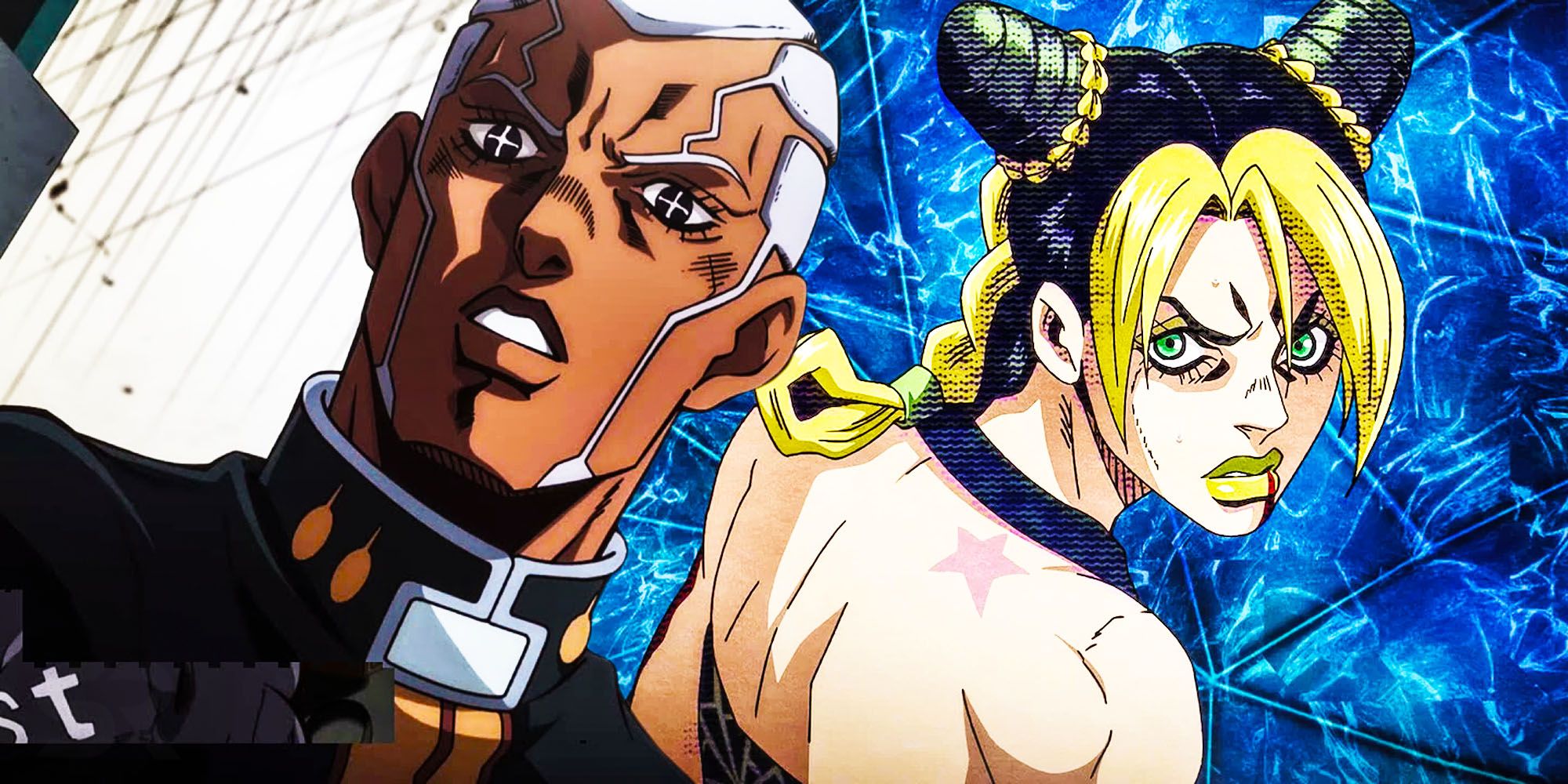 Powerful. Large. Deep., Callback to Pucci's Shadow Dio pose from