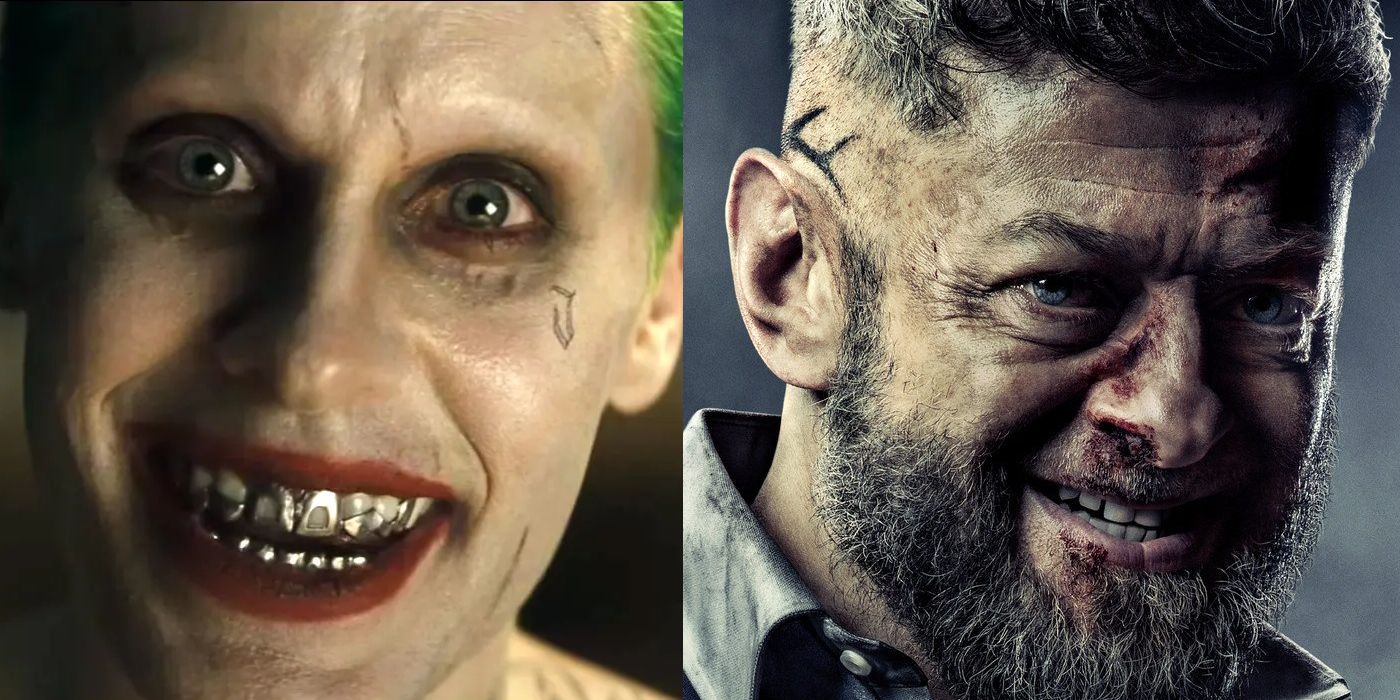 Jared Leto as the Joker, Andy Serkis as Ulysses Klaue