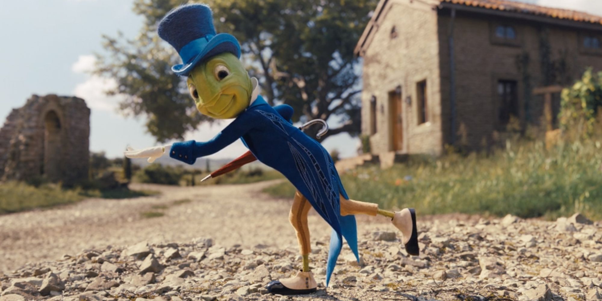 Joseph Gordon Levitt as Jiminy Cricket in Pinocchio (2022)