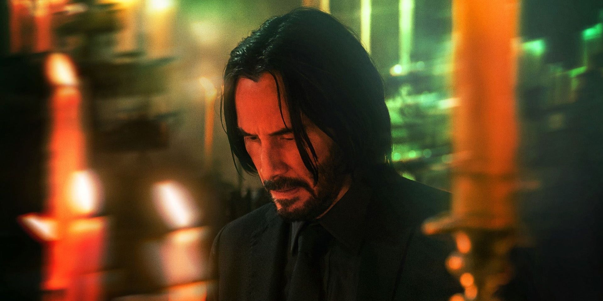 Keanu Reeves in an official image from John Wick Chapter 4