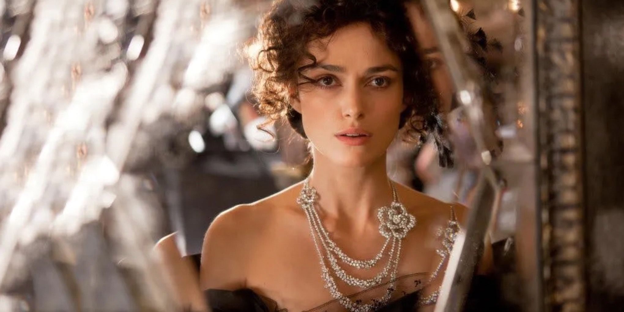 Keira Knightley as Anna Karenina dressed in formalwear in Anna Karenina (2012)