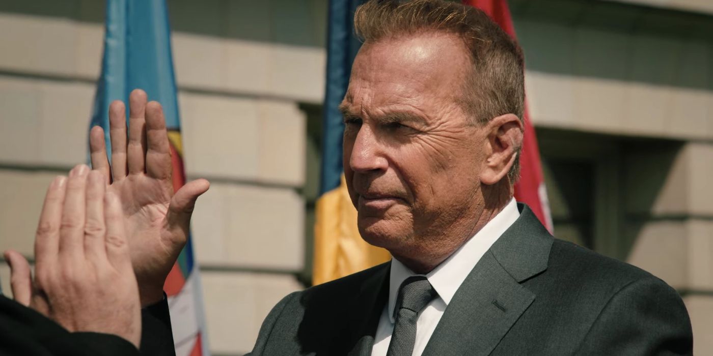 Kevin Costner como John Dutton na quinta temporada de Yellowstone