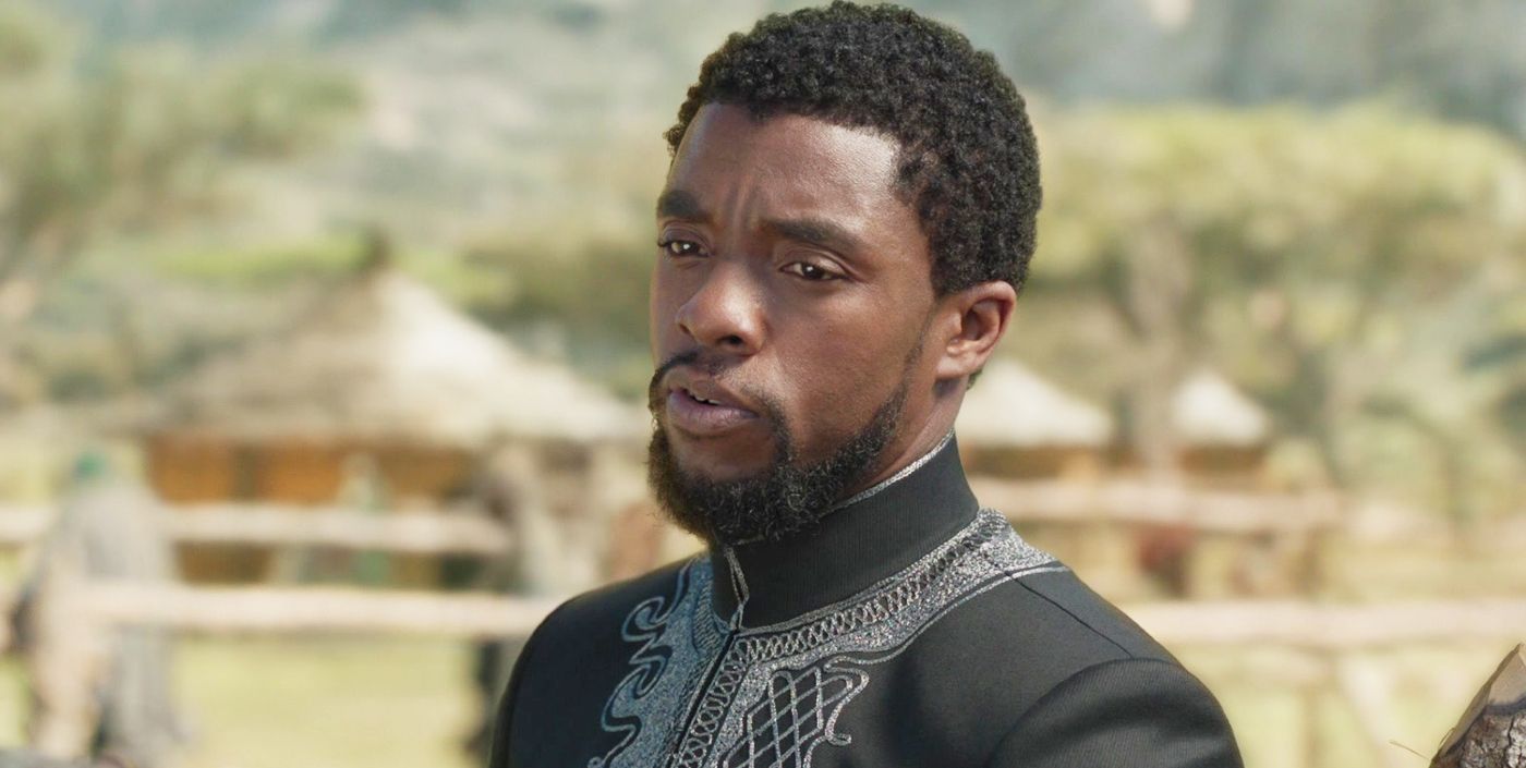 Chadwick Boseman as T’Challa