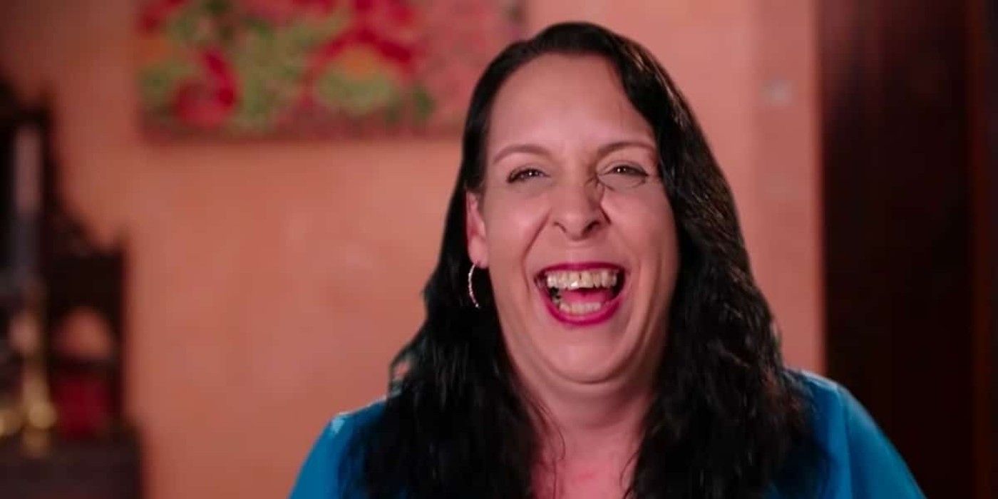 90 Day Fiancé: Happily Ever After star Kimberly Menzies laughing