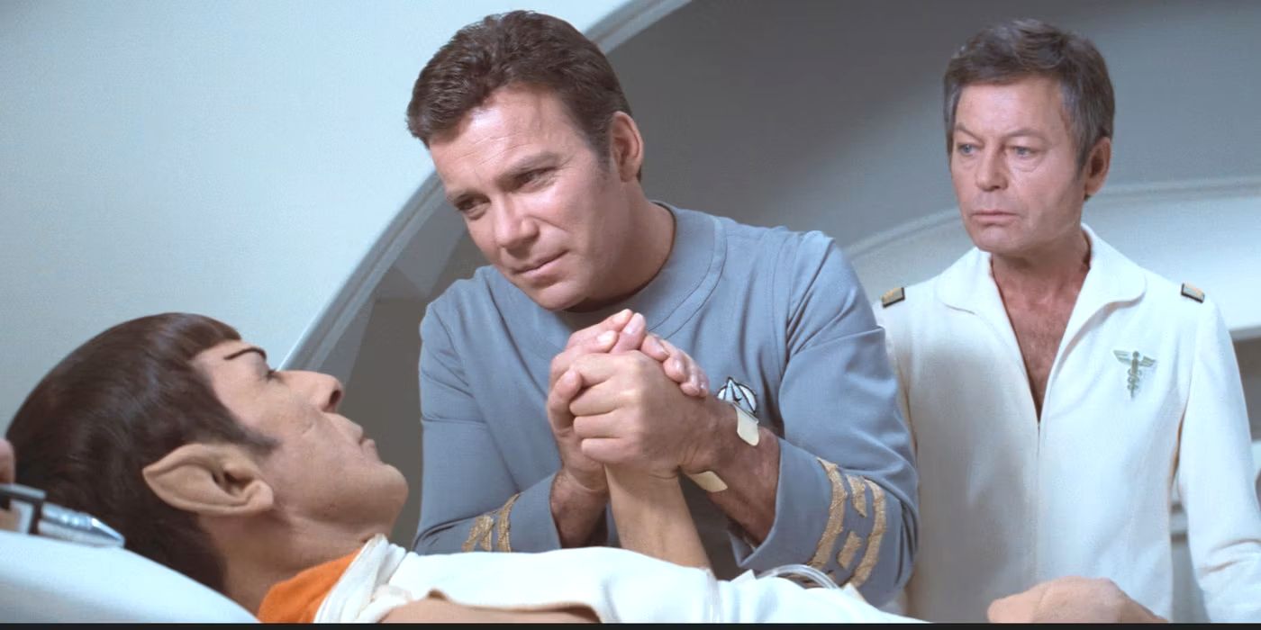 Kirk, Spock, and McCoy in Star Trek TMP