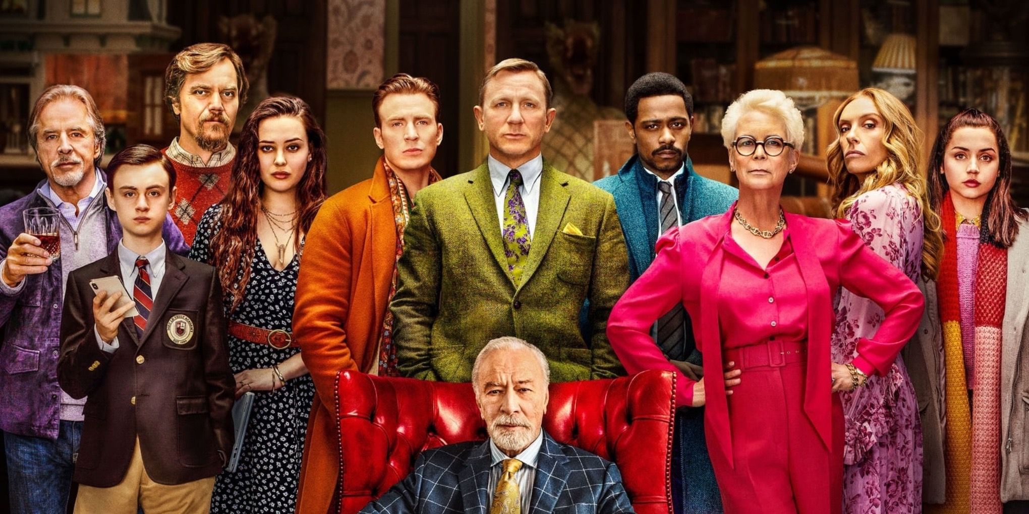 The cast of Knives Out (2019)
