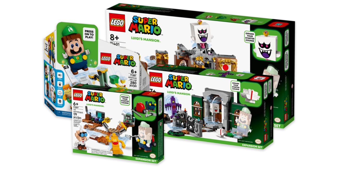 Pacote LEGO Luigi's Mansion Madness