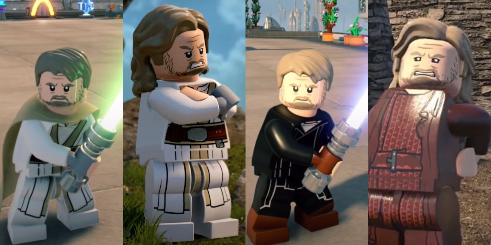 LEGO Star Wars Every Luke Skywalker Minifigure Ranked