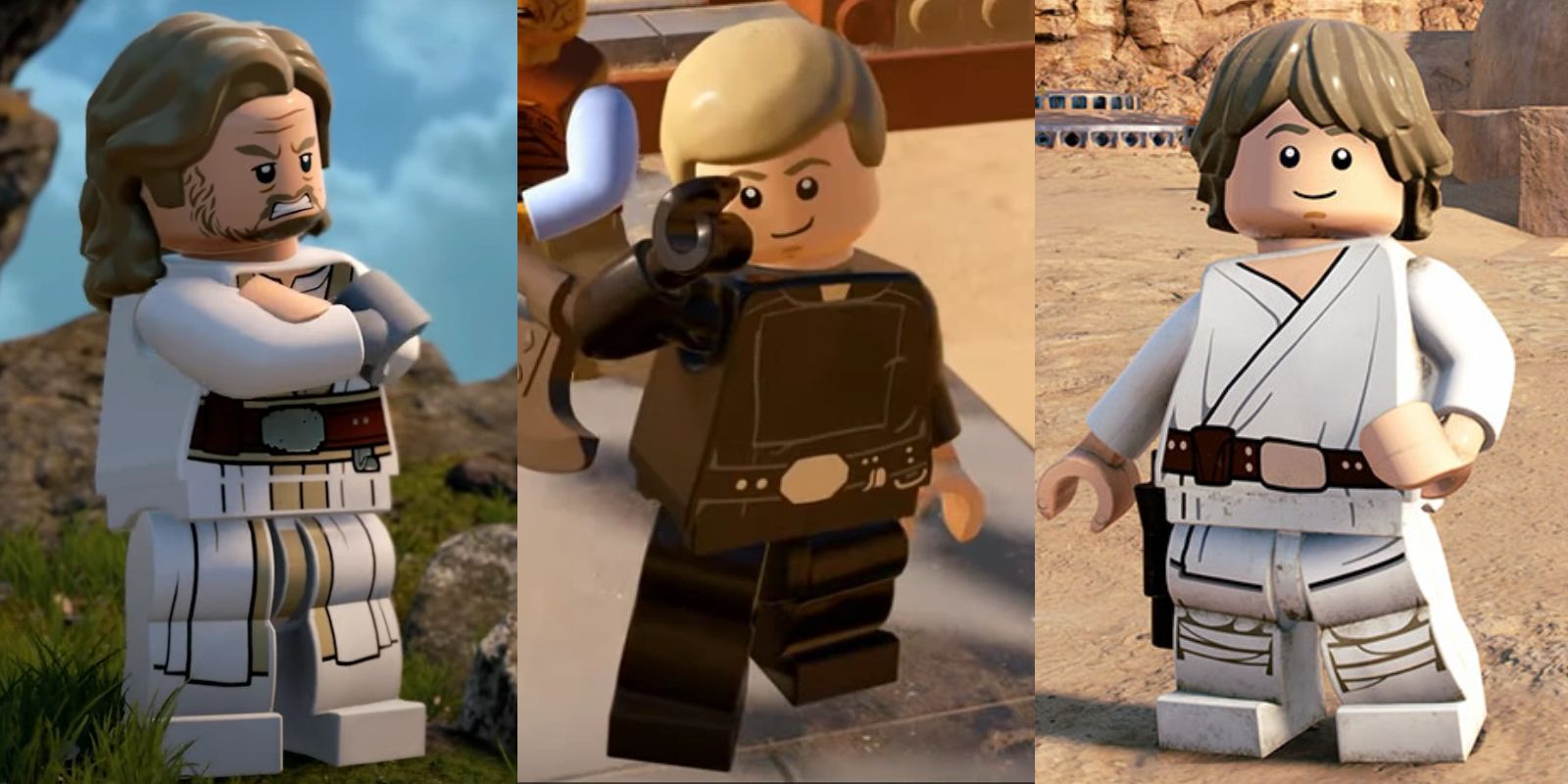 Lego Star Wars Skywalker Saga Luke Skywalker Minifigures