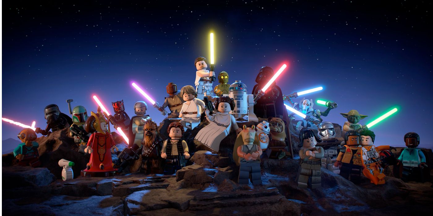 O elenco de LEGO Star Wars The Skywalker Saga