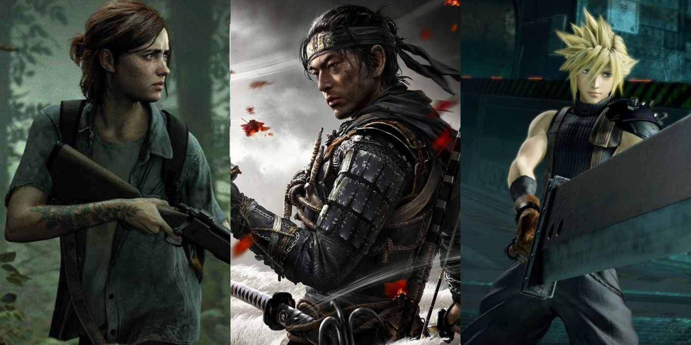 Last of Us 2 Ghost of Tsushima Final Fantasy VII