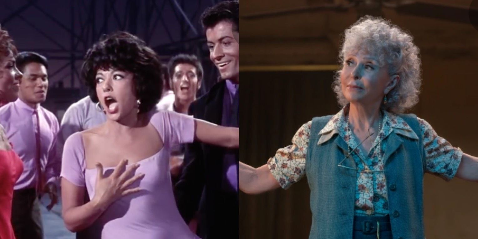 Moreno in both versions of West Side Story