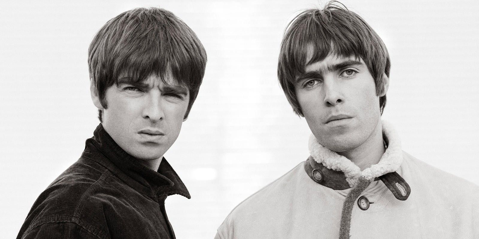 Liam and Noel Gallagher in Oasis Supersonic