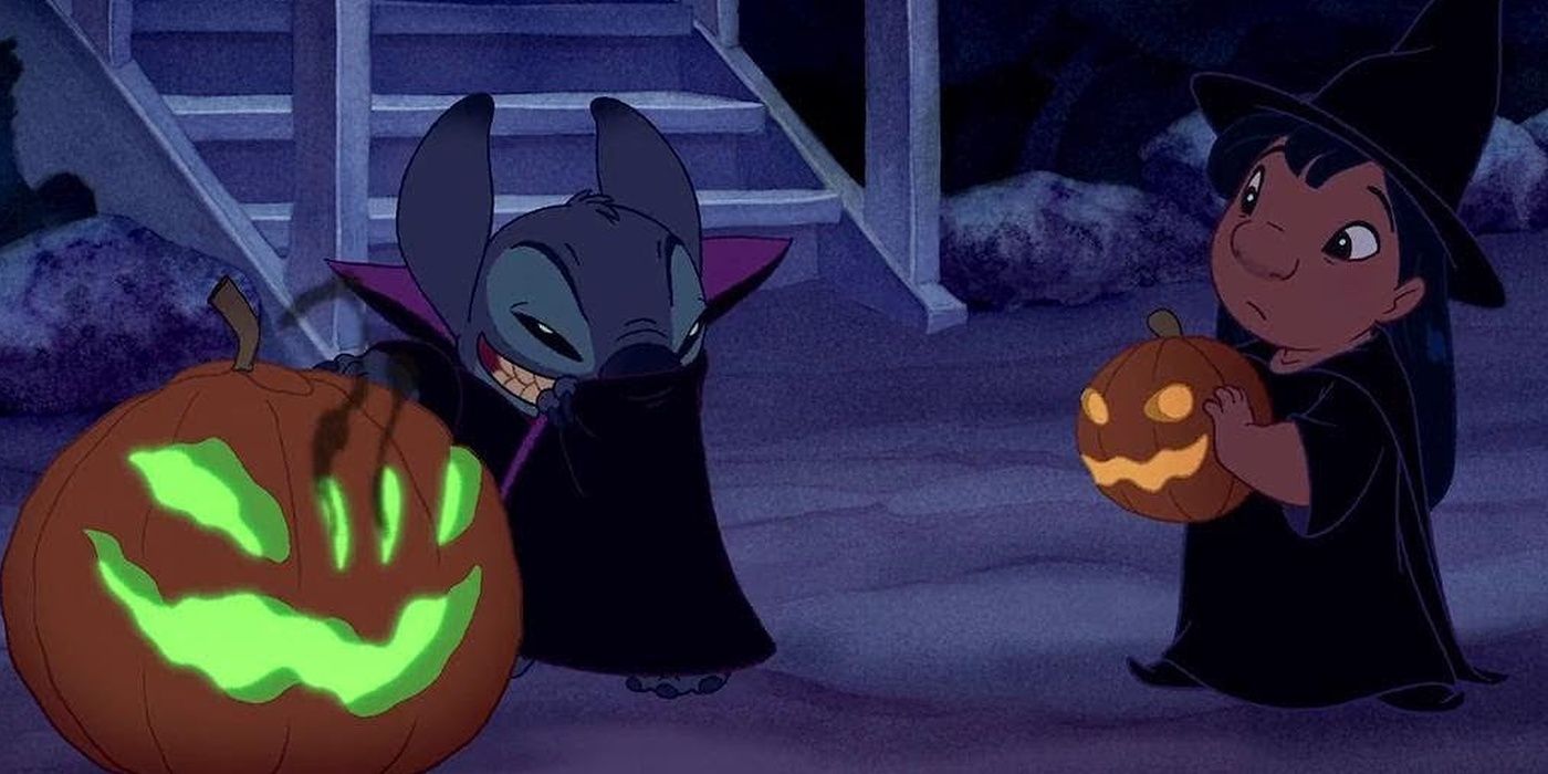 Lilo and Stitch Carve Pumpkins