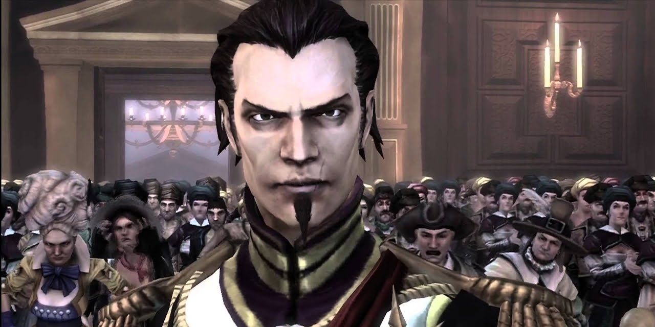 Logan frowning in Fable III