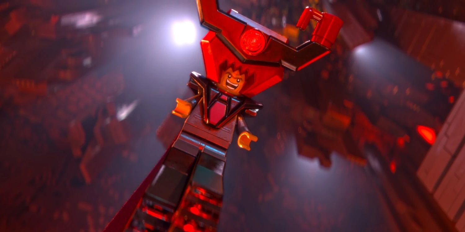 Lord Business looks evil in The Lego Movie