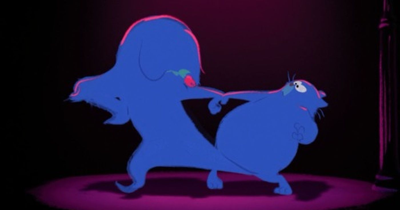 Lorenzo Dances with his Tail in the Disney Short