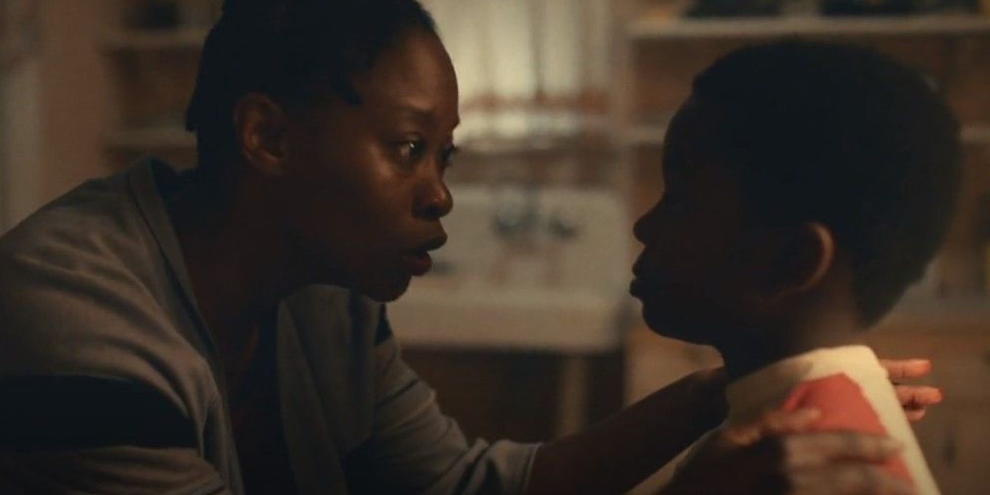 Lorna Mae Smith Tyson scolds a young Mike Tyson in Mike