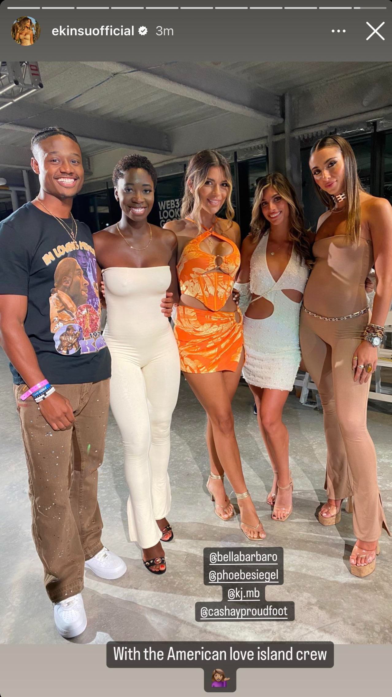 Love Island And Love Island USA Casts At NYFW
