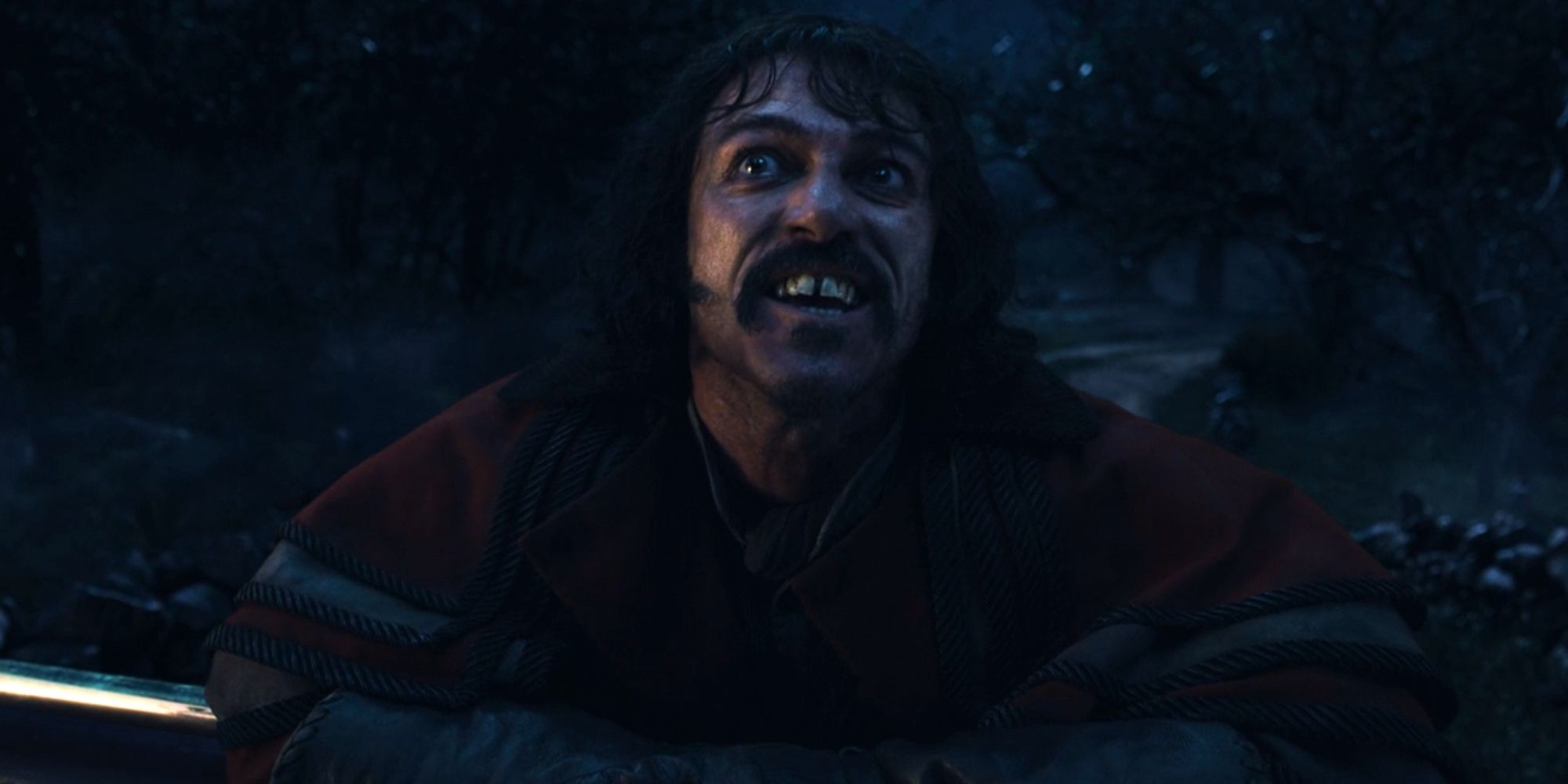 Luke Evans as the Coachman in Pinocchio (2022)