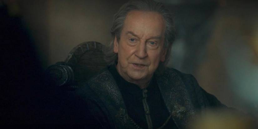 Lyman Beesbury talking in House of the Dragon