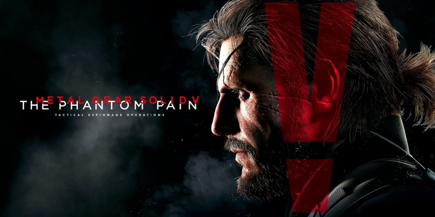 An image of Snake staring into the distance in Metal Gear Solid V key art. 