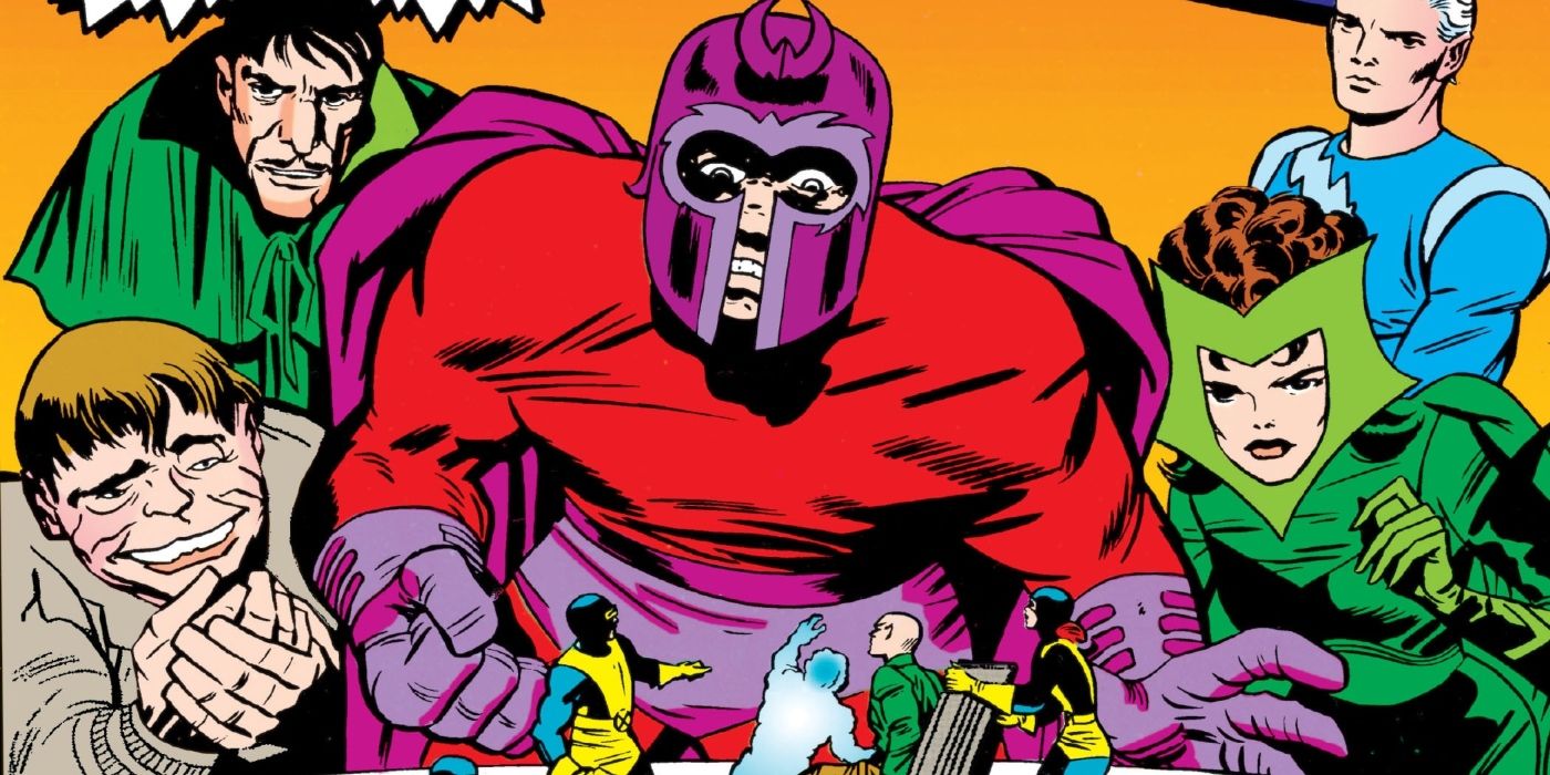 A Irmandade do Mal aparece na capa de X-Men #4.